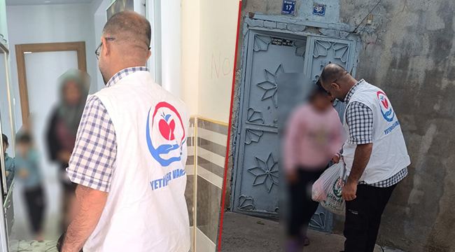 Siverek'te bayram öncesi yetim çocuklar unutulmadı!