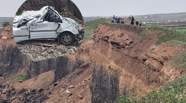 Siverek'te Feci Olay: Araç Uçuruma Yuvarlandı: 1 ölü