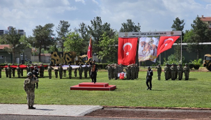 Siverek'te temsili askerlikte duygu dolu anlar yaşandı