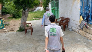 Umut Kervanı'ndan Siverek'te ihtiyaç sahibi ailelere kurban eti desteği