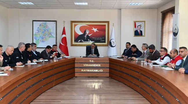 Viranşehir'de Fırtına Hasarı İçin Çalışmalar Sürüyor