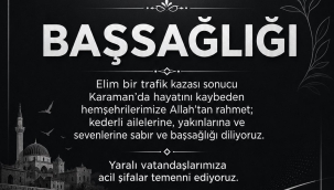 AK Parti Siverek İlçe Başkanı Cengiz Özyaranlıoğlu'ndan Taziye Mesajı