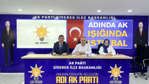 AK Parti Siverek Teşkilatı Haftalık Olağan Toplantısını Gerçekleştirdi
