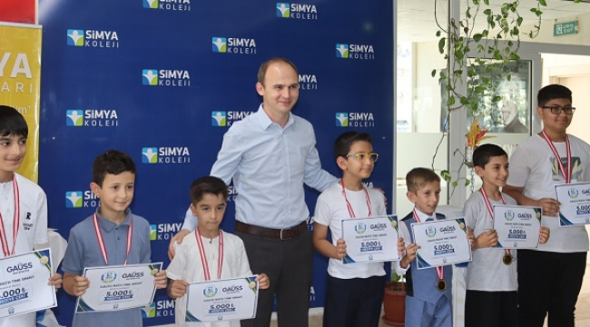 GAUS Matematik Yarışması'nda Dereceye Girenler Ödüllendirildi