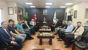 Hasan İzol ve Marangozlar Odasından ŞESOB'a Ziyaret