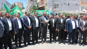 HÜDA PAR: Bozova Belediyesi'nin yaptığı siyasi nezaketsizlik!