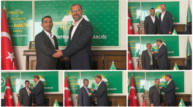 HÜDA PAR Ceylanpınar İlçe Kongresi Gerçekleştirildi: Mehmet Ali Bayol Güven Tazeledi