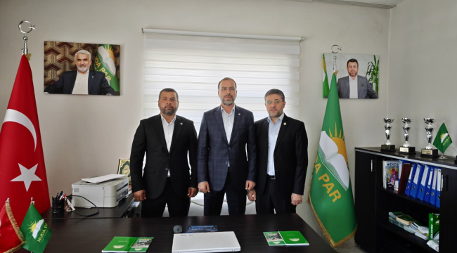 HÜDA PAR Siverek İlçe Başkanlığında Görev Değişimi