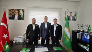 HÜDA PAR Siverek İlçe Başkanlığında Görev Değişimi