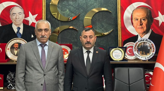 MHP Siverek İlçe Başkanı Mahmut Gülel'den ilk ziyaret!