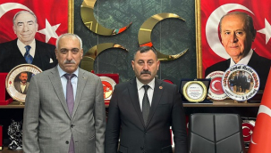 MHP Siverek İlçe Başkanı Mahmut Gülel'den ilk ziyaret!