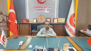 Yeniden Refah Partisi Siverek İlçe Teşkilatı'nda Nöbetçi Yönetici Gökhan Baylan Oldu