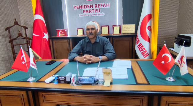 Yeniden Refah Partisi Siverek İlçe Teşkilatı’nda N
