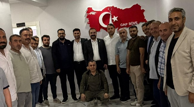 Yeniden Refah Partisi ve Hasan İzol'dan müteahhitlere destek ziyareti