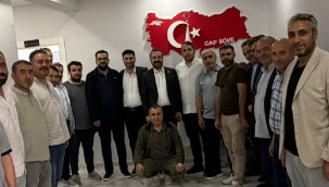 Yeniden Refah Partisi ve Hasan İzol'dan müteahhitlere destek ziyareti