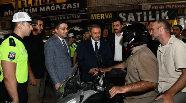 Şanlıurfa'da güvenli şehir uygulaması denetimleri