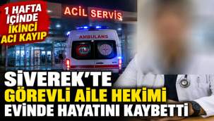 Siverek'te aile hekimi evinde fenalaşarak hayatını kaybetti