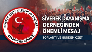 Siverek Şehit Aileleri ve Gaziler Derneği'nden Zonguldak saldırısına tepki