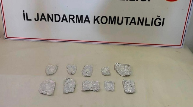 Siverek'te jandarmadan narkotik madde operasyonu