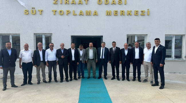 Siverek'ten Katılım Oldu: Süt Toplama Merkezi Üreticilerin Hizmetine Açıldı