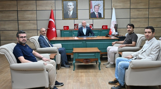 SİVİL-DER'den İl Milli Eğitim Müdürü Kökrek'e ziyaret
