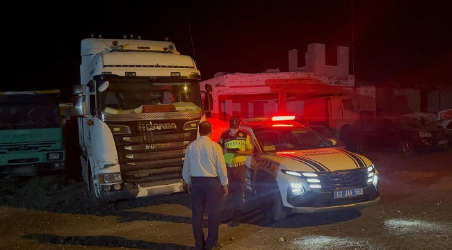 Şanlıurfa’da Plaka Değiştiren Sürücüye Ağır Ceza