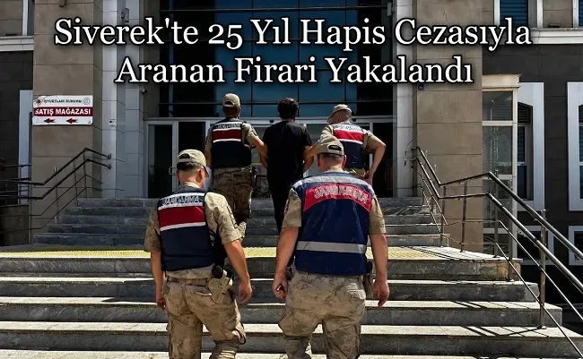 Siverek'te 25 Yıl Kesinleşmiş Hapis Cezası Bulunan Şahıs Yakalandı