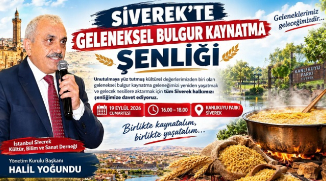 Siverek'te unutulmaya yüz tutan bulgur geleneği yeniden yaşatılacak