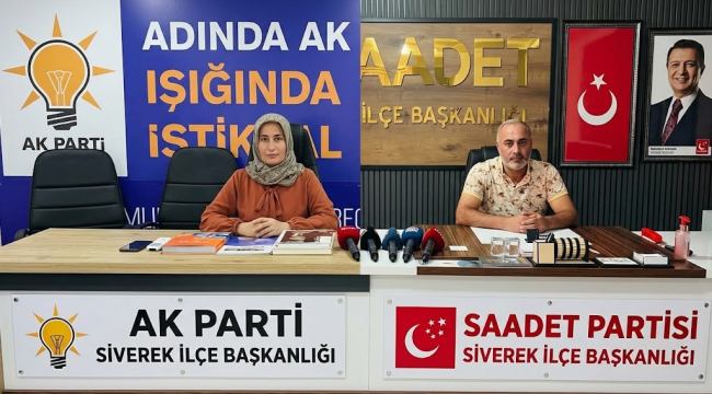 Siverek'te İki Partide Nöbetçi Yöneticiler Görev Başında