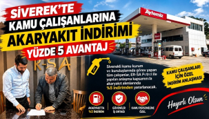 Siverek'te kamu çalışanlarına akaryakıt indirimi: Yüzde 5.5 avantaj