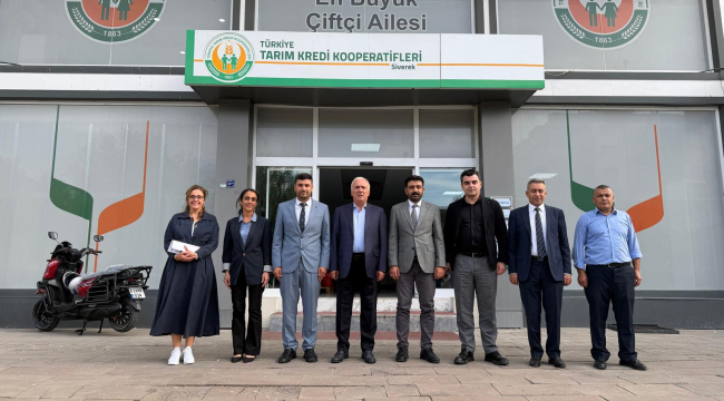 Tarım Kredi Yönetimi Siverek'te İncelemelerde Bulundu