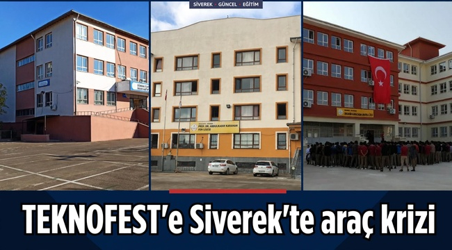 TEKNOFEST heyecanı Siverek'te ulaşım sorununa takıldı