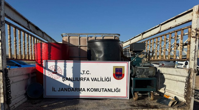 Viranşehir'de 650 Litre Kaçak Akaryakıt Ele Geçirildi